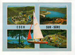 ESCH-SUR-SURE - Vue Générale - Barrage Et Lac - Point De Vue Au Lac - Camping. - Esch-sur-Sure