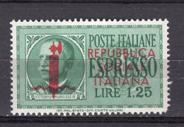 Z6361 - ITALIA RSI ESPRESSO SASSONE N°21 ** - Poste Exprèsse