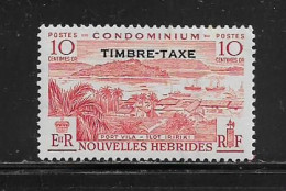 NOUVELLES HEBRIDES  ( DIV - 276 )  1957   N° YVERT ET TELLIER  N°  37     N* - Timbres-taxe