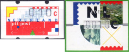 Niederlande Nederland ATM 1 + 2 Postfrisch Frama Klüssendorf Automatenmarken Etiquetas Automatici - Machine Labels [ATM]