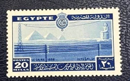 Egypt 1938, International Telecommunication Conf., Cairo, MNH - Unused Stamps