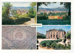 DIEKIRCH - Vue Générale Prise Du Herrenberg - Vue Générale Prise De La Hardt - Mosaïques Romaines - Place Guillaume. - Diekirch