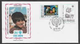 ARGENTINA FDC COVER - 1979 International Year Of The Child SET FDC (FDC79#07) - Storia Postale