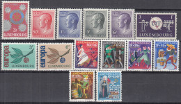 LUXEMBURG  Jahrgang 1965, Postfrisch **, 709-722 Komplett - Volledige Jaargang