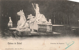 BELGIQUE - Château De Beloeil - Fontaine De Neptune - Nels - Carte Postale Ancienne - Belöil