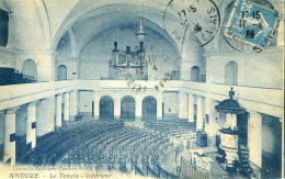 30 - Anduze - Intérieur Du Temple - Anduze