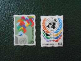 NATIONS-UNIES GENEVE YT 208/209 SERIE COURANTE** - Nuevos