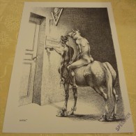 Illustration Spécimen - Claude Serre - Vétérinaire, Médecine - Format 37.5 X 27 Cm - Serigraphien & Lithographien