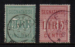 Regno 1884 - Segnatasse Cifra - Usati - Taxe