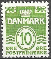 DENMARK # FROM 1950 STAMPWORLD 319(*) - Neufs