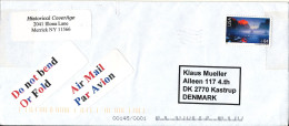 USA Cover Sent Air Mail To Denmark 7-3-2007 Single Franked - Lettres & Documents