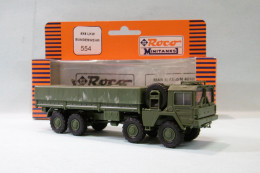 Roco Minitanks - Camion MAN 8x8 LKW Bundeswerh Militaire Réf. 554 HO 1/87 - Véhicules Routiers