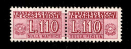 Repubblica - 1955 - 110 Lire (12/I) - Gomma Integra - Autres & Non Classés