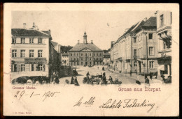 Europa - Estonia - Gruss Aus Dorpat - Cartolina Da Tartu A Rovereto Del 29.1.00 - Autres & Non Classés