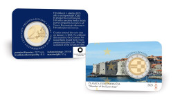 2023 CROATIE - 2 Euros Commémorative Coincard, Introduction De L'euro - Croatie