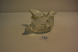 C122 Flacon De Parfum Vintage AVON De Collection Bougeoir En Verre - Miniatures Modernes Vides