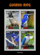 Guinea Bissau 2020, Kingfishers, 4val In BF - Albatros & Stormvogels