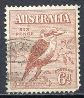 Réf 79 < AUSTRALIE < Yvert N° 17 Ø Oblitérés Ø Used < OISEAU RIEUR < -- Cote 75 € -- Kookaburra - Oblitérés