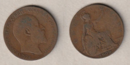 01939) Grossbritannien, 1 Penny 1909, Edward VII - Autres & Non Classés