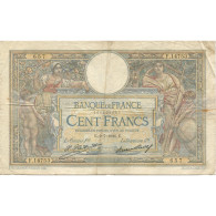 France, 100 Francs, Luc Olivier Merson, 1926, 1926-07-09, TB, Fayette:24.5 - 100 F 1908-1939 ''Luc Olivier Merson''