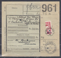 Vrachtbrief Met Sterstempel MEEUWEN - Dokumente & Fragmente