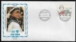 FINLAND FDC COVER - 1979 International Year Of The Child SET FDC (FDC79#08) - Brieven En Documenten