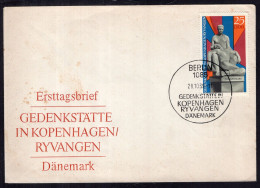 DDR - 1969 - FDC - Memorial In Copenhagen Ryvangen - Caja 30 - 1950-1970