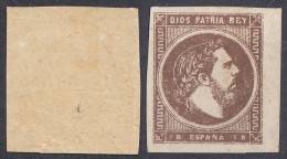 SPAGNA - ESPAGNE - 1875 - Province Basche E Di Navarra, Yvert 3 Nuovo MH. - Carlists