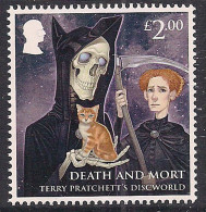 GB 2023 KC 3rd £2 Terry Pratchett Discworld Death And Mort Umm ( 714 ) - Neufs