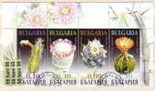 2009  Cactusses  4v. -  Used   Bulgaria / Bulgarie - Gebraucht