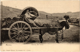 PC ITALY ROMA CARRO DA VINO (a4859) - Trasporti