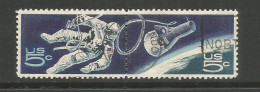 USA 1967 Gemini Capsule Program Accomplishment In Space  SC #1331/32 Cpl 2v Set In Pair VFU In 1967 !!! - Multiples & Strips