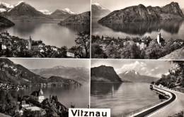 CPSM - VITZNAU - Multivues ... Edition Photoklub Wehrli (format 9x14) - Vitznau