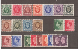 Great Britain, 1934, MH And MNG - Neufs