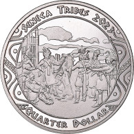 Monnaie, États-Unis, Quarter Dollar, 2023, Tribus Des Amérindiens.Seneca - Gedenkmünzen