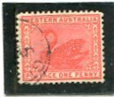 8AUSTRALIA/WESTERN AUSTRALIA - 1903  1d  CARMINE  PERF  12x12 1/2  FINE  USED   SG 117 - Oblitérés