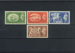 GREAT BRITAIN - 1951 - STAMPS COMPLETE SET OF 4, SG # 509/12, UMM(**). - Universal Mail Stamps
