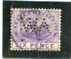 8AUSTRALIA/WESTERN AUSTRALIA - 1903  SERVICE  6d  VIOLET  FINE  USED - Oblitérés