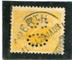 8AUSTRALIA/WESTERN AUSTRALIA - 1905  SERVICE  2d  YELLOW  PERF  12 1/2x 12  FINE  USED - Gebruikt