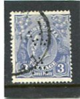 8AUSTRALIA/WESTERN AUSTRALIA - 1934  SERVICE  3d  BLUE  FINE  USED - Gebruikt