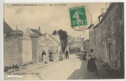 Rare Et Belle Carte Boissy L Aillerie (95) , Rue De La Poste , Envoyée 1913 - Boissy-l'Aillerie