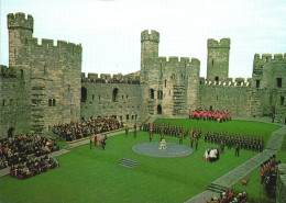 GWYNEDD, CAERNARFON CASTLE, ARCHITECTURE, BATTALION, CEREMONY, UNITED KINGDOM - Gwynedd