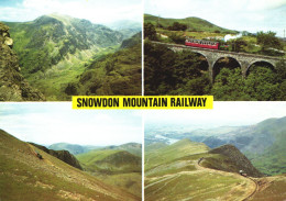 GWYNEDD, MULTIPLE VIEWS, MOUNTAIN RAILWAY, BRIDGE, UNITED KINGDOM - Gwynedd