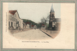 CPA - SAULXURES-sur-MOSELOTTE (88) - Aspect De La Grande-Rue Au Début Du Siècle - Carte Colorisée - Saulxures Sur Moselotte