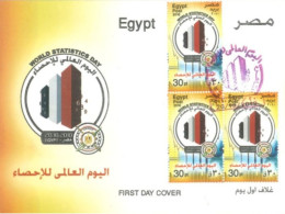 EGYPT - 2010, F.D.C. STAMPS OF WORLD STATISTICS DAY, USED. - Used Stamps