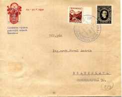 SLOVACCHIA, Slovensko, Storia Postale & Annulli - 1942 - Storia Postale