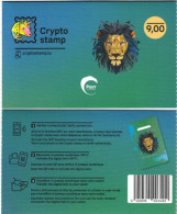 Cryptostamp Lion Jaune-geel-gelb- Yellow 2023 - Ongebruikt