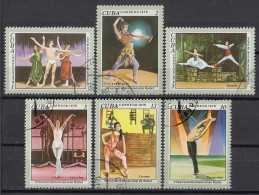 CUBA 2168-2173,used,falc Hinged - Gebraucht