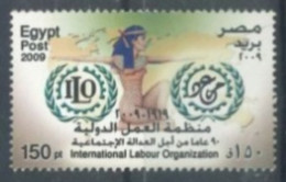 EGYPT - 2009, INTERNATIONAL LABOUR ORGANIZATION STAMP UMM (**). - Covers & Documents