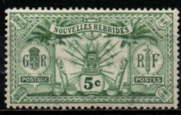 NOUVELLES-HEBRIDES 1911-2 * FIL FRAGMENT DE LETTRES R.F. - Ongebruikt